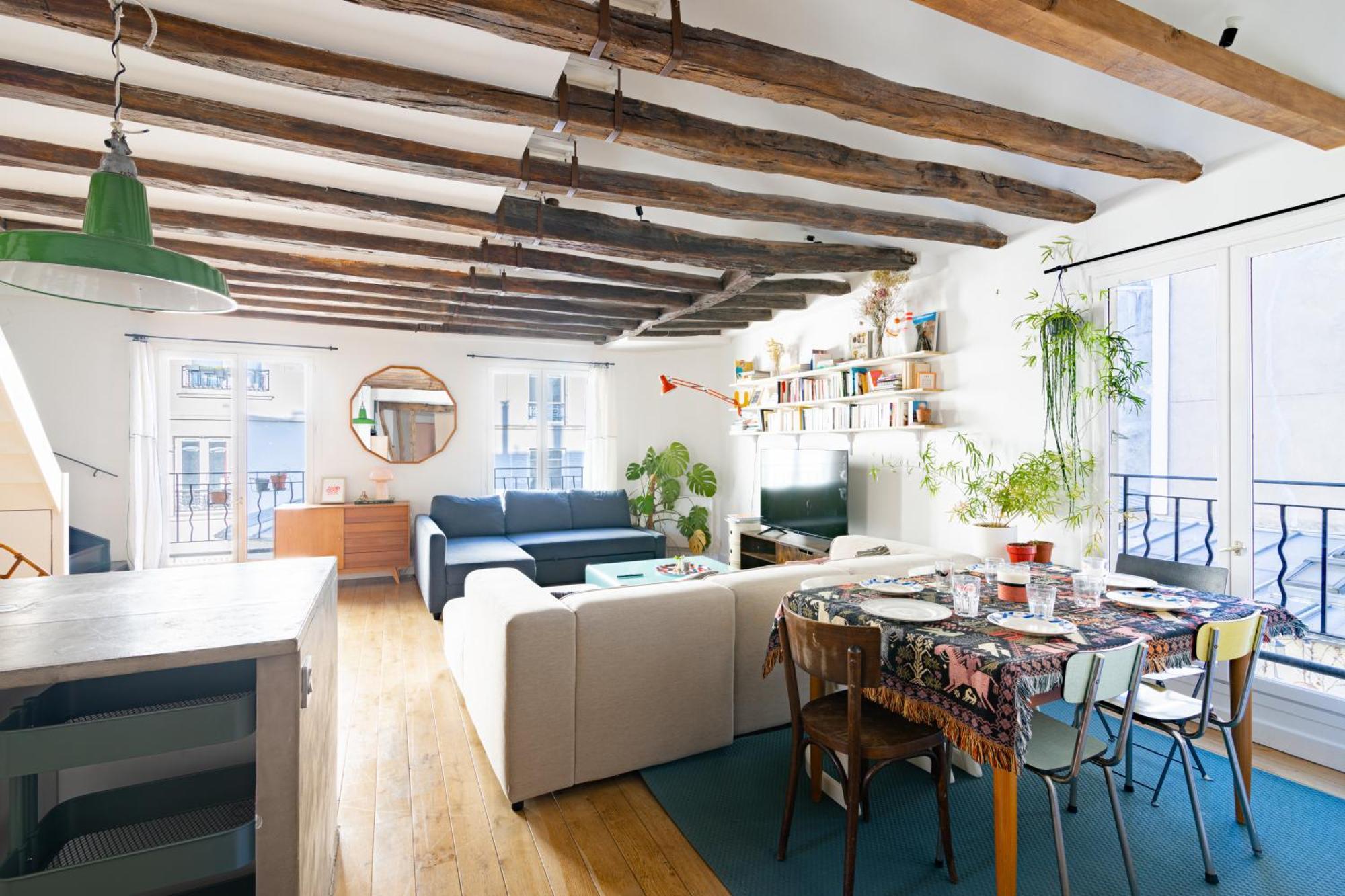 Luxurious 2 Bedroom Canal Saint Martin Saint Lazare Paris Exteriör bild
