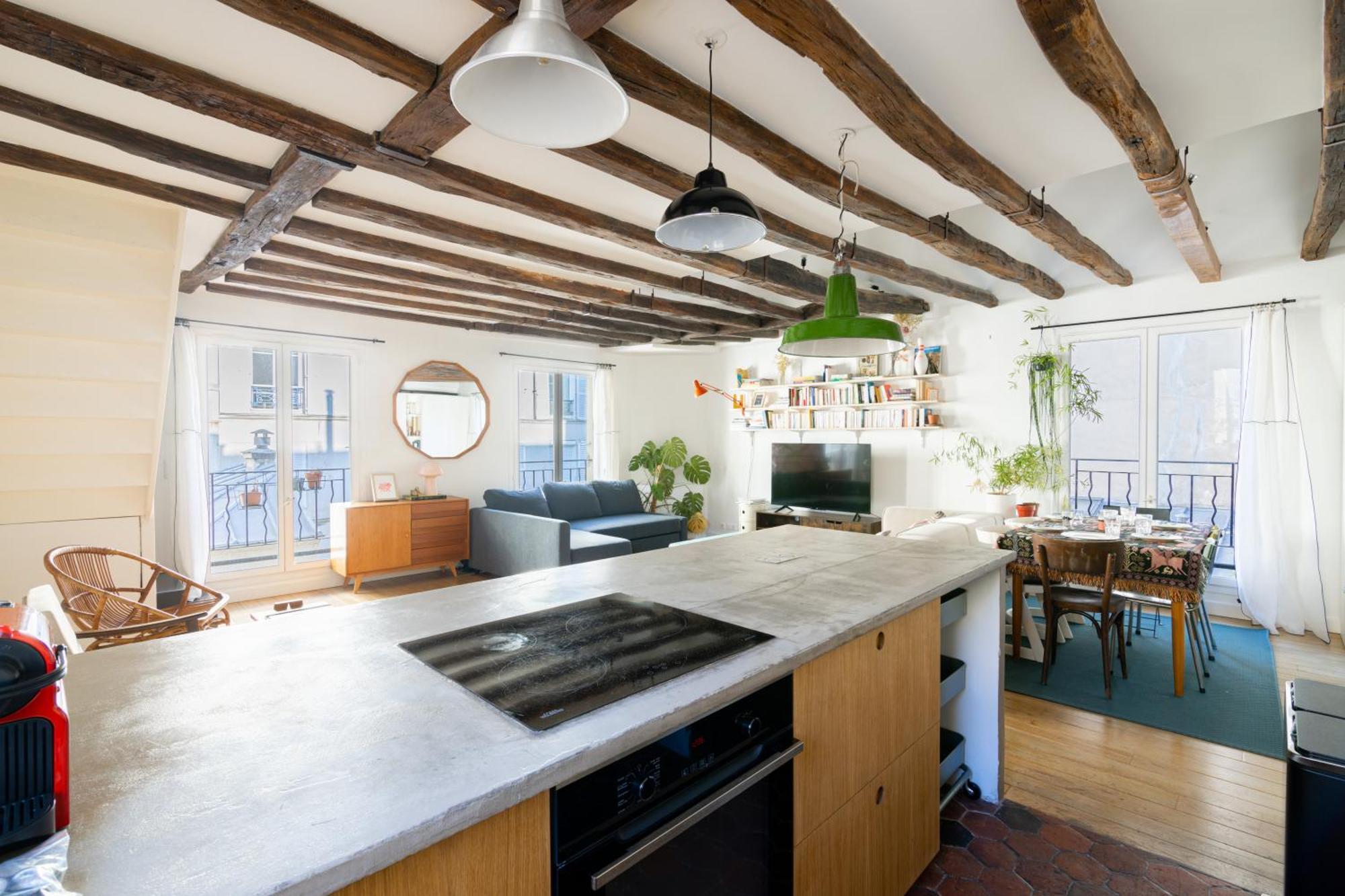 Luxurious 2 Bedroom Canal Saint Martin Saint Lazare Paris Exteriör bild