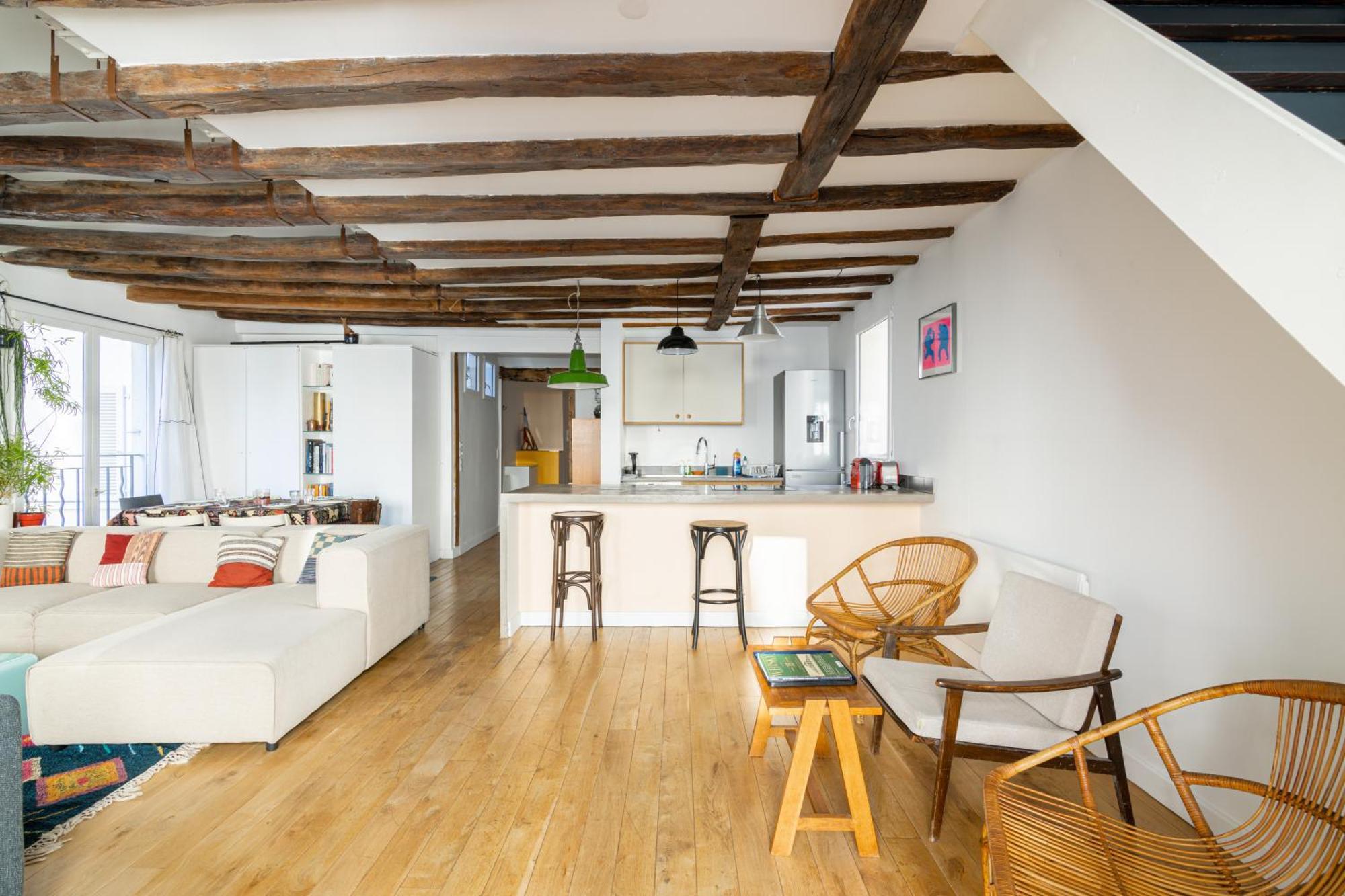 Luxurious 2 Bedroom Canal Saint Martin Saint Lazare Paris Exteriör bild