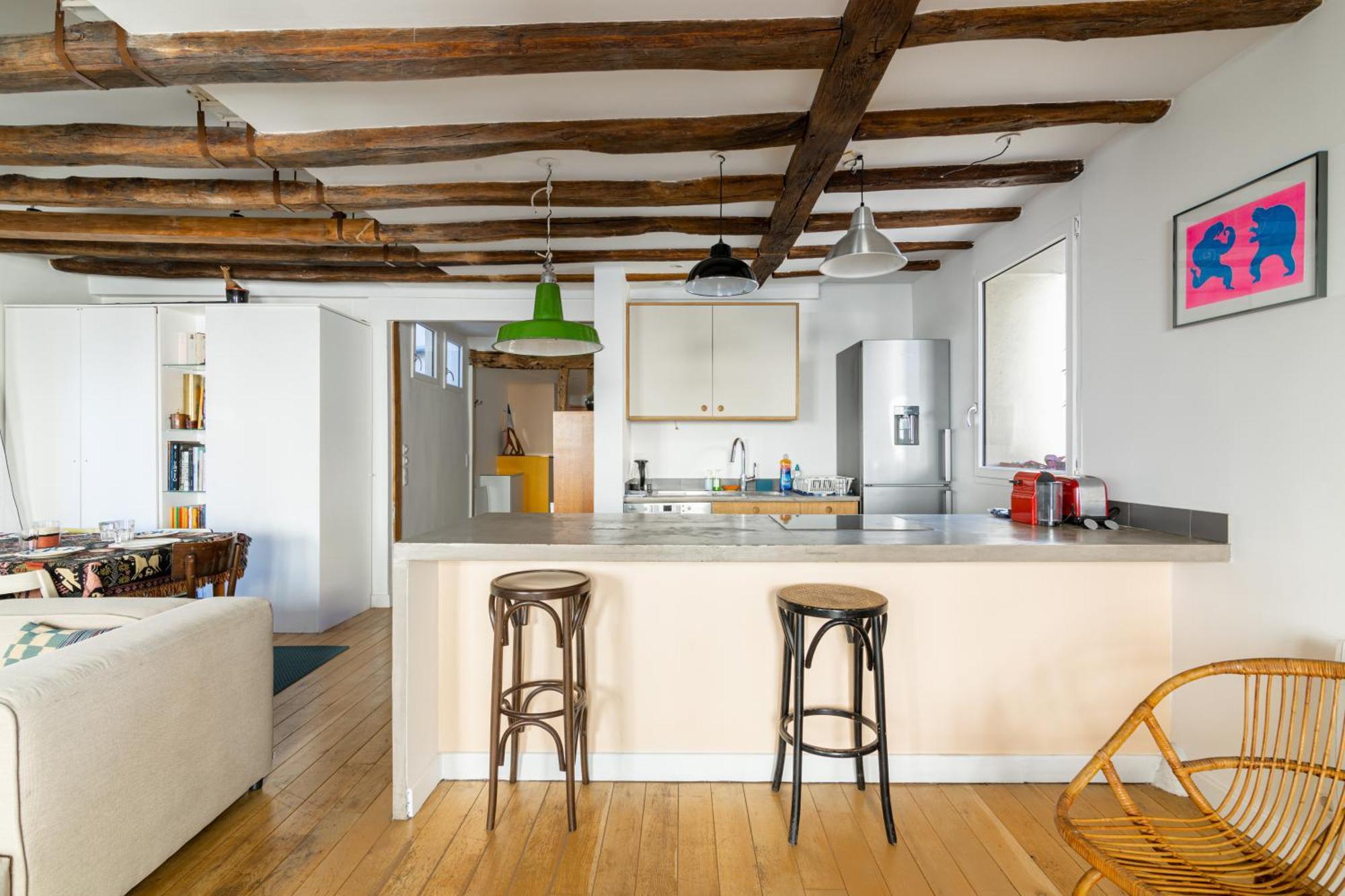Luxurious 2 Bedroom Canal Saint Martin Saint Lazare Paris Exteriör bild