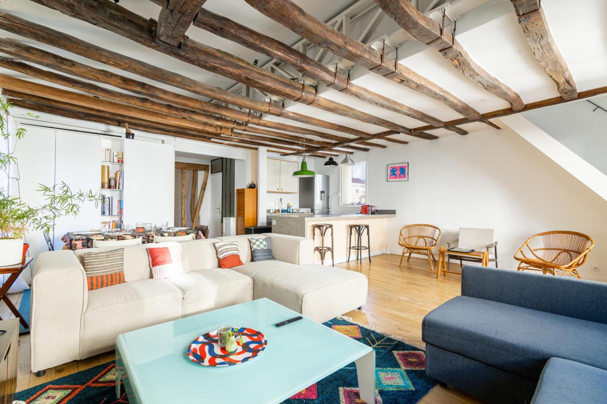 Luxurious 2 Bedroom Canal Saint Martin Saint Lazare Paris Exteriör bild